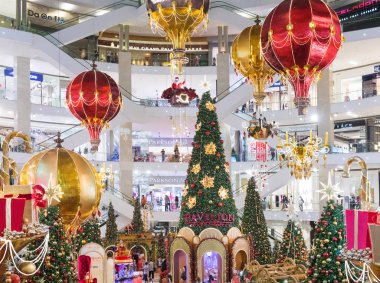 Malaysia, Kuala Lumpur - 2017 December 07: Pavilion shopping mal