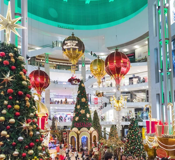 Malaysia, Kuala Lumpur - 2017 December 07: Pavilion shopping mal