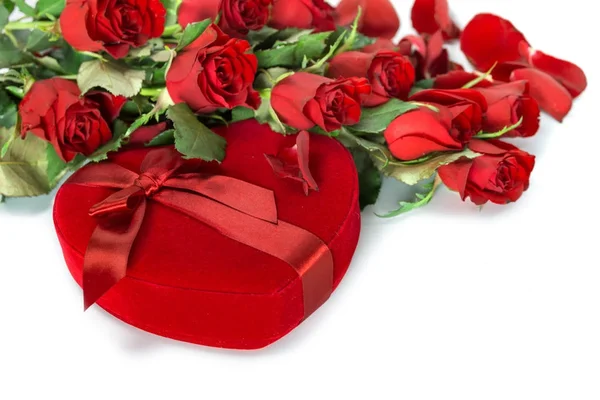 Perfeito Valentines rosas — Fotografia de Stock