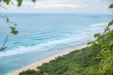 Florida'da Florida'da beyaz kum plaj Bali Indonasia