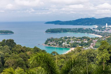 Kata Karon bakış açısı Phuket Island, Tayland