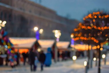 Noel adil arka plan bulanık