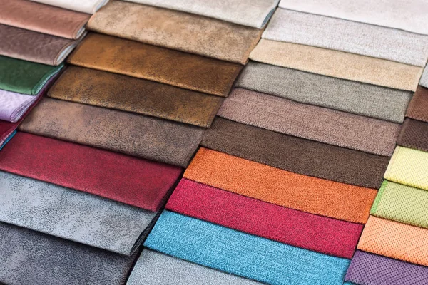 Muestras de tejido coloreado — Foto de Stock
