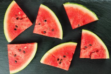 Dilimli karpuz arka plan