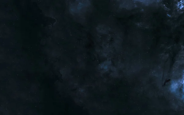 Kosmische Landschaft. Schöner tiefer Raum, Nebel, Sternhaufen — Stockfoto