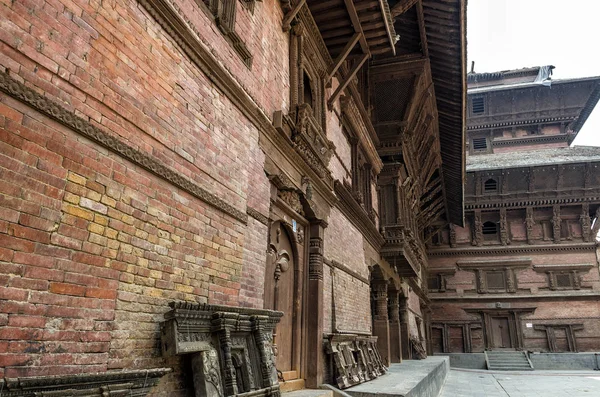 Nepálské Řemeslo Architektura Basantapur Durbar Náměstí Kathmandu Durbar Nepál Basantapur — Stock fotografie