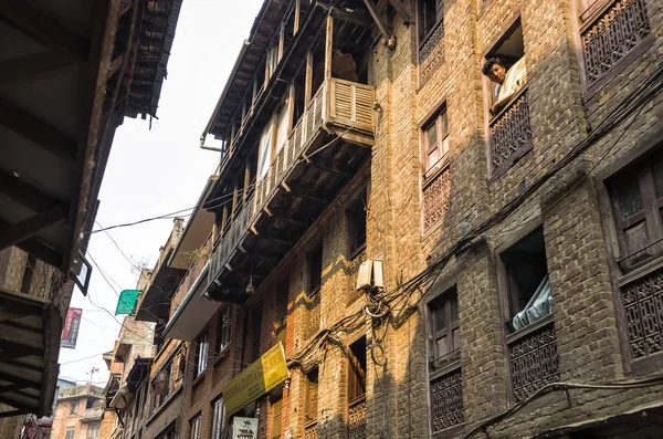 Residential Housing Environment City Kathmandu Durba Square Kathmandu Nepal — Stock Photo, Image