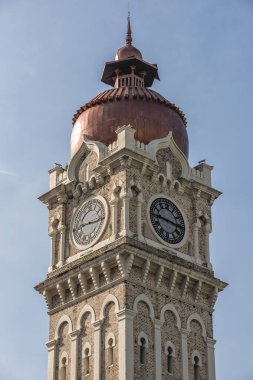 Dataran Merdeka, Kuala Lumpur, Malezya 'daki Sultan Abdul Samad Saat Kulesi 1894 tarihli İngiliz sömürge hükümeti için kullanılan bina..