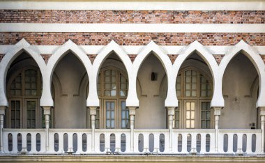 Merdeka Meydanı 'nda tarihi mimari tasarım Jalan Raja, Kuala Lumpur, Malezya - 1894 tarihli İngiliz sömürge hükümeti için kullanılan bina.