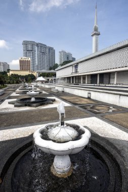Malezya Ulusal Camii (Mescidi Negara), Kuala Lumpur, Malezya. Bu cami 1965 yılında Malezya Ulusal Camii olarak ilan edilmiştir. Mescid Negara