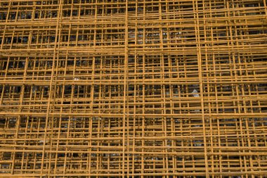 Paslı metal örgülerin arka planı