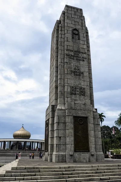 Tugu Negara Malaysia Monumento Nacional Malasia Monumento Para Conmemorar Aquellos —  Fotos de Stock