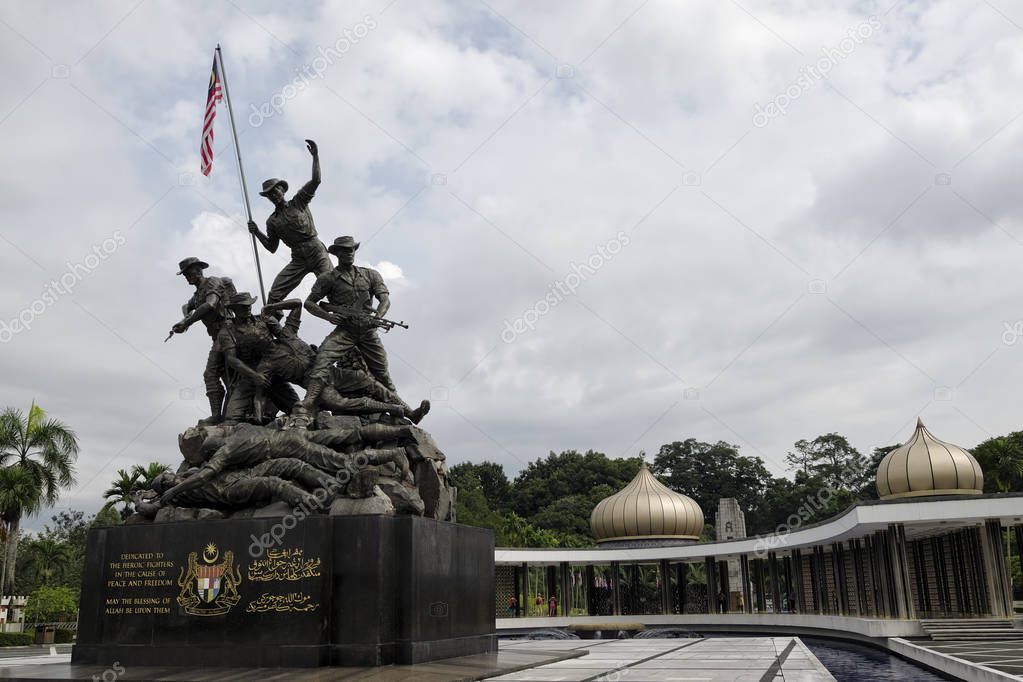 Tugu Negara Malaysia Aka Monumento Nacional De Malasia Es Un