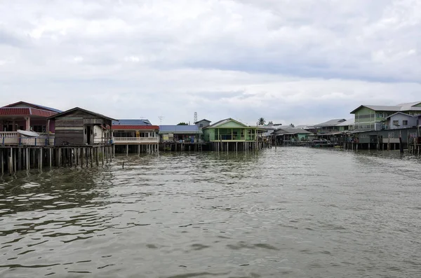 View Fisherman Village Sea Pulau Ketam Crab Island Malaysia Pulau — Stock Photo, Image