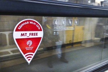 Moskova uderground 'ta Wi-Fi erişimi