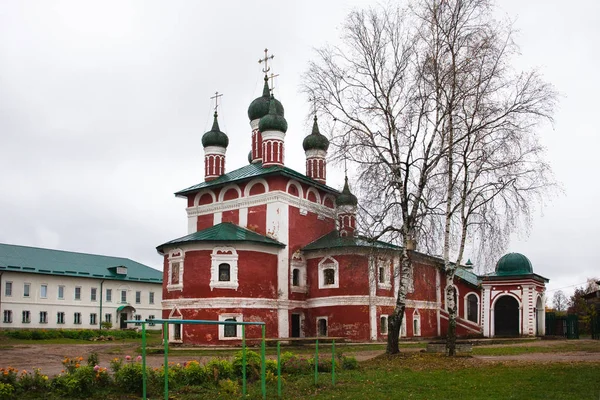 Oeglitsj Russische Stad Bogoyavlensky Klooster — Stockfoto