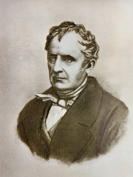 James Fenimore Cooper Escritor — Foto de Stock