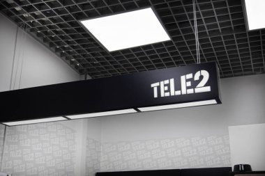Ofis Tele2 ticaret merkezinde.