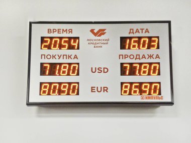 Döviz Alım Satım Rublesi vs euro