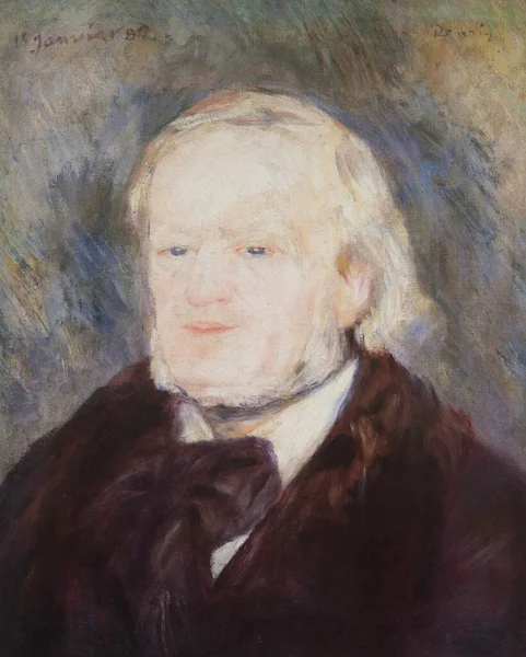 Pierre Auguste Renoir Portret Van Richard Vagner 1882 — Stockfoto