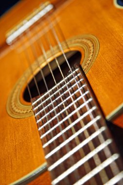 Klasik Gitar yakın çekim