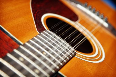 Akustik on iki dize gitar