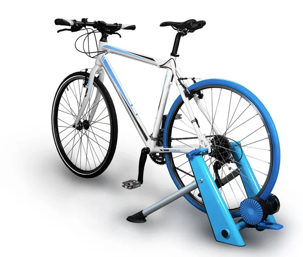 Interactieve fiets trainer — Stockfoto