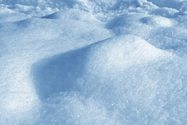 背景。冬の風景。雪の質感 — ストック写真