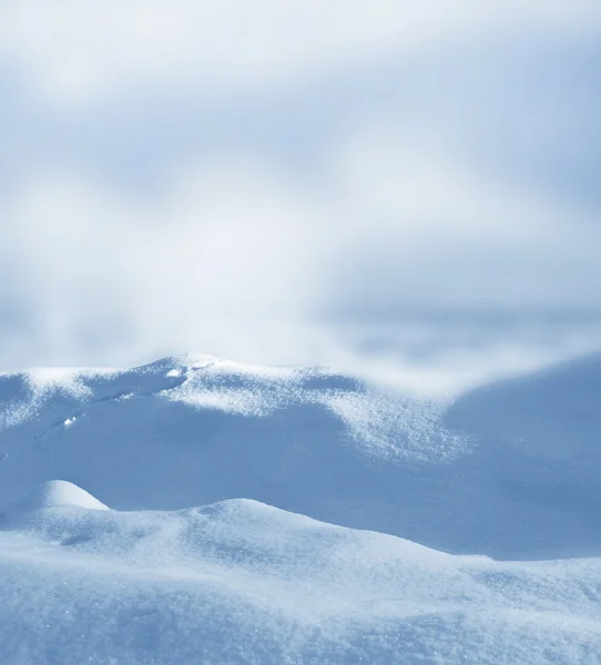 Háttér. Téli táj. A hó szerkezete. — Stock Fotó