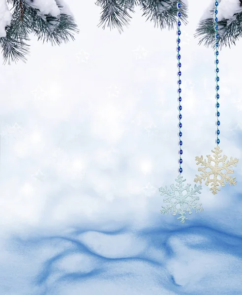 Festive Christmas composition. Card — Stock Photo, Image