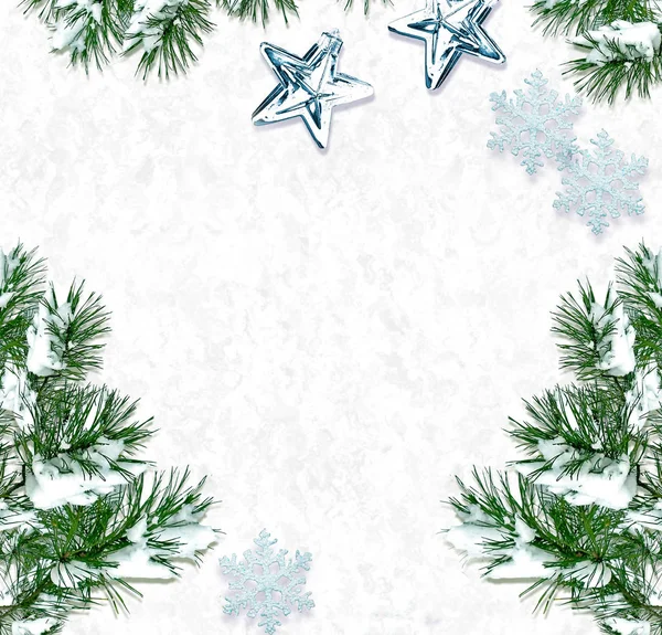 Festive Christmas composition. Card. — Stock Photo, Image