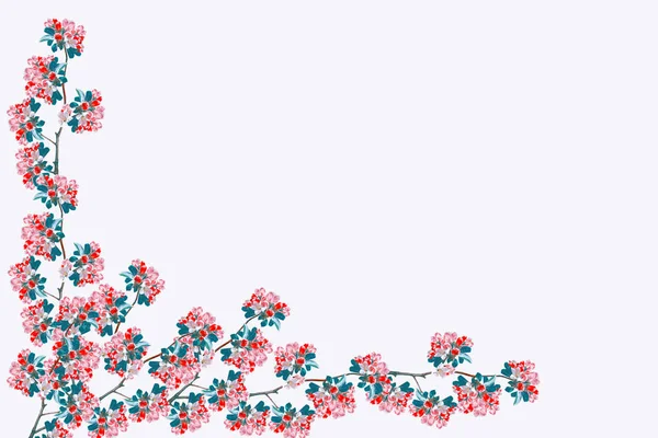 꽃이 만발한 분기 애플 — 스톡 사진