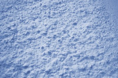 Geçmişi. Kış manzarası. Karların dokusu.