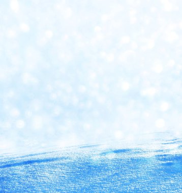 Geçmişi. Kış manzarası. Karların dokusu.