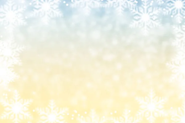 Abstracte winter Kerstmis en Nieuwjaar achtergrond. Sneeuwvlokken. — Stockfoto