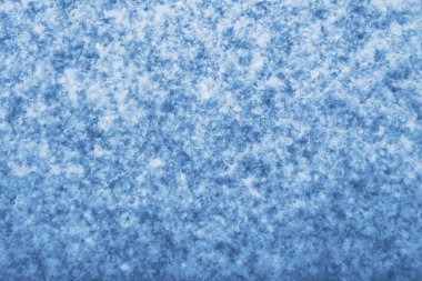 Geçmişi. Kış manzarası. Karların dokusu.