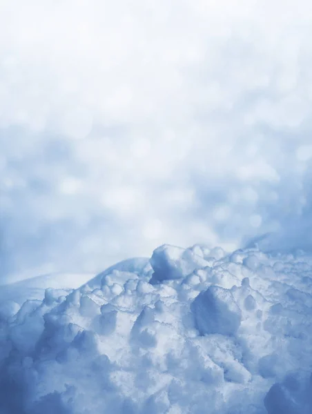 Contesto. Paesaggio invernale. La consistenza della neve — Foto Stock