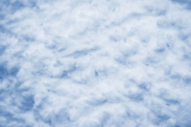 Geçmişi. Kış manzarası. Karların dokusu.