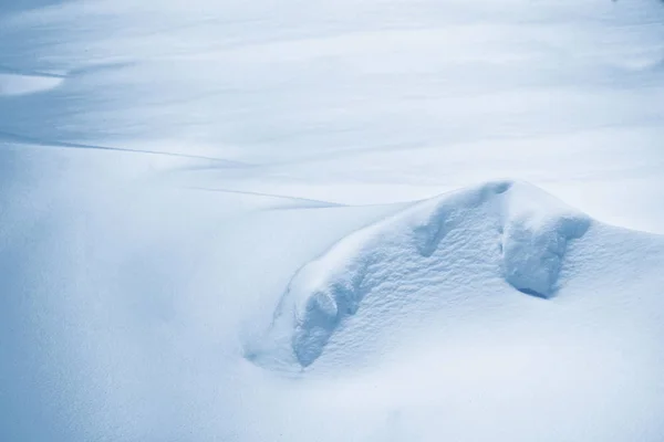 Contexte. Paysage hivernal. La texture de la neige — Photo