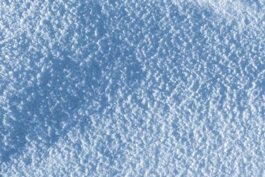 Geçmişi. Kış manzarası. Karların dokusu.