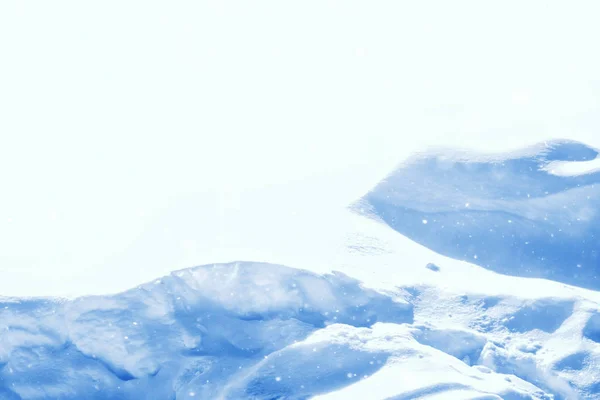 Bakgrund. Vinterlandskap. Snöns konsistens — Stockfoto