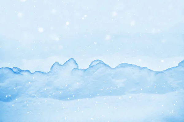 背景。冬季风景。雪的质感 — 图库照片