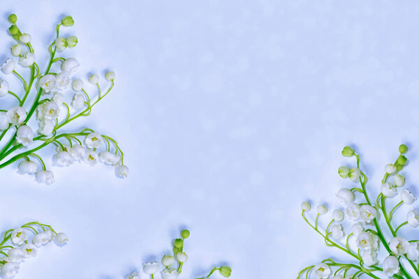 Colorful spring lily of the valley flower — Stock Image Colorful spring lily of the valley flower Stock Image