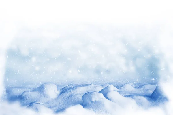 Antecedentes Paisaje Invernal Textura Nieve Exterior —  Fotos de Stock