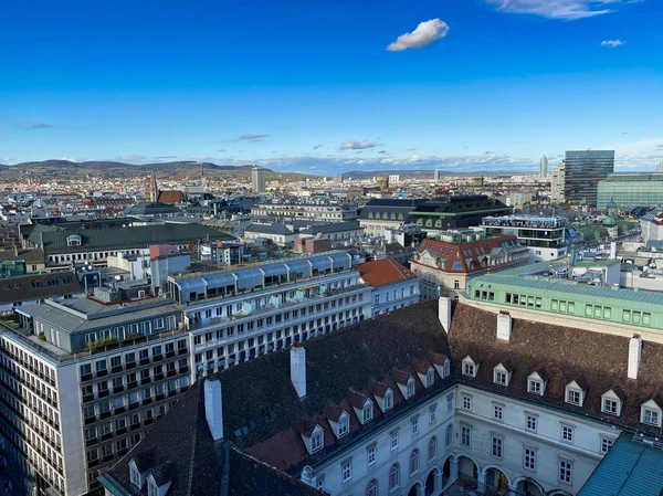 Wiener Stadtbild aus dem Blickwinkel — Stockfoto
