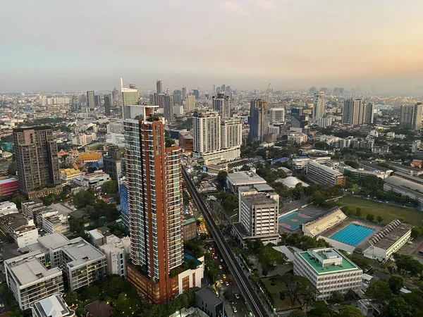Bangkok havadan görünümü