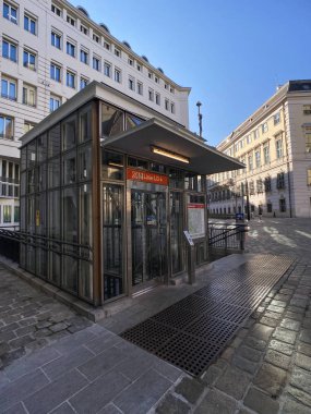 Viyana U-Bahn İstasyonu Herrengasse