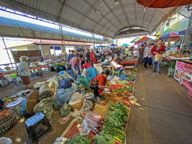 Tayland Laos yerel pazarı
