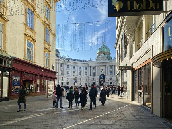 Kohlmarkt Wenen — Stockfoto