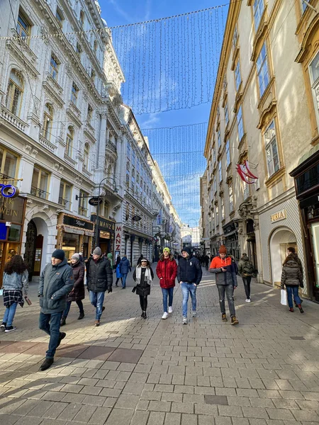 Kohlmarkt Viena — Foto de Stock